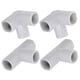 thumbnail image 4 of 4 Uds. De piezas de parque para bebés, junta en forma de T, piezas de parque para bebés, conector T, accesorios de parque para bebés de 3 vías para patio de juegos para bebés, 4 of 6