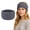 Gray, variant on GOGO Winter Headband for Women, Khaki Knitted Ear Warmer Furry Fleece Lined for Cold Weather Ear Muff