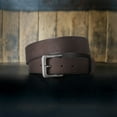 thumbnail image 7 of Wrangler Men's Pebble Leather Belt, 38mm Casual Waist Belt for Jeans, Father's Day Gifts, 7 of 7
