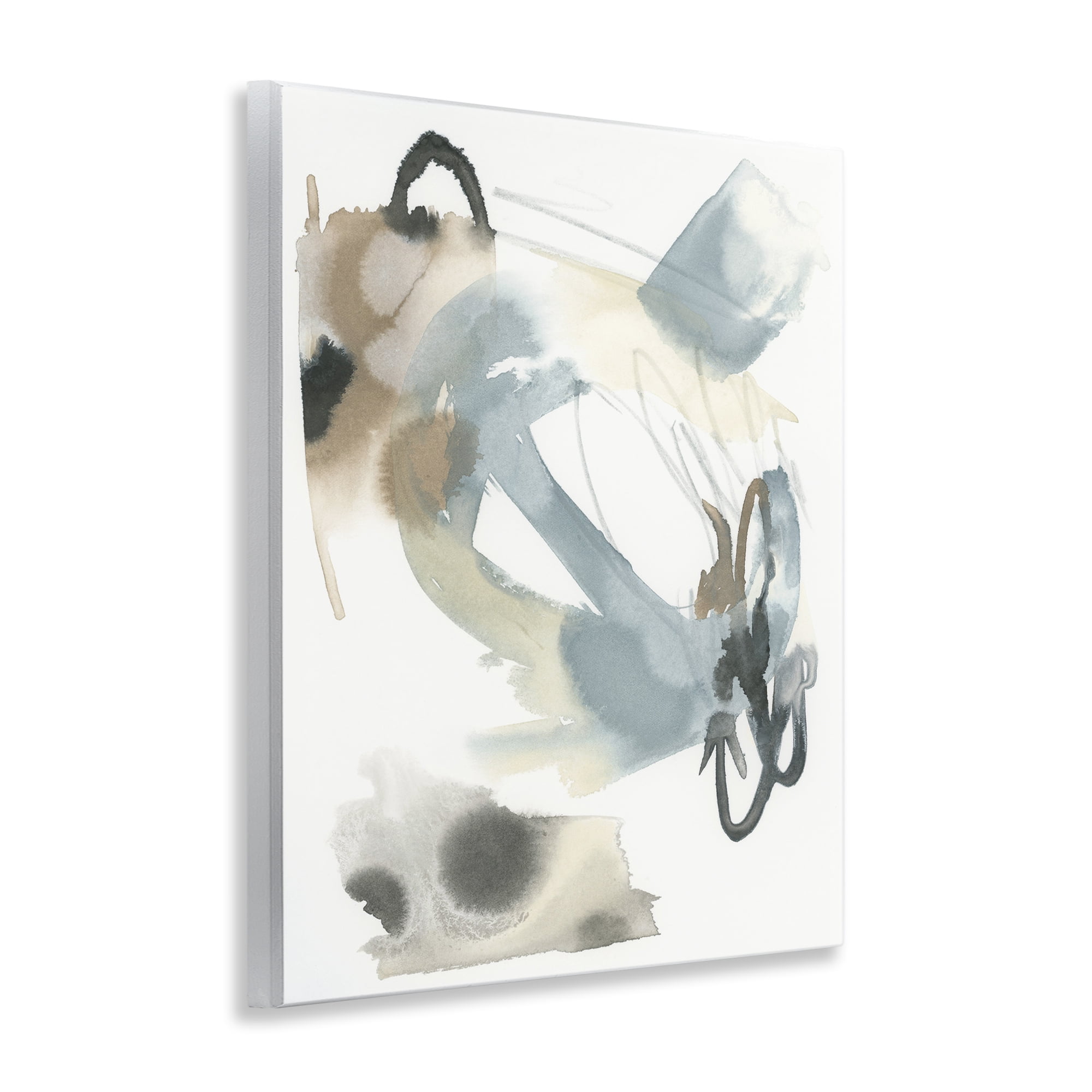 Stupell Industries Modern Neutral Watercolor Abstract Painting Unframed Art Print Wall Art, 11 x 14