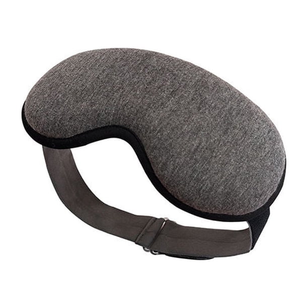 Aroma Season Heated Eye Mask, Mascarilla de vapor reutilizable Compresa caliente para ojos secos Chalazion Blepharitis Stye (gris)