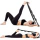 thumbnail image 4 of Correa de Yoga, correas elásticas para fisioterapia, Pilates, bandas de ejercicio de estiramiento, bucles múltiples no elásticos, 4 of 7