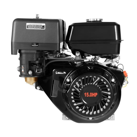 15HP Gasoline Engine - 420cc, 3600RPM, 4-Stroke, Efficient Cooling, Low Noise, Ideal for Generators, Go-Karts & More
