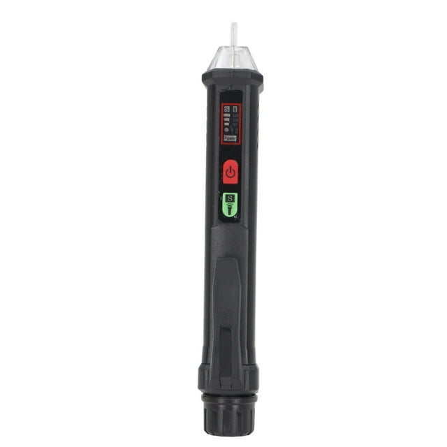 Probador De Voltaje Sin Contacto, NCV Tipo De Pluma Portátil Operación Segura Detector De Voltaje De Amplia Aplicación 12-1000V AC ABS Para Circuito