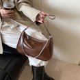 thumbnail image 3 of Bolso Hombro para Mujeres Color Sólido Pu Cuero Femenino Viajes Bolsas, 3 of 9