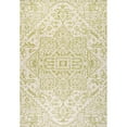 thumbnail image 6 of JONATHAN Y SANTA MONICA 3 x 5 Area Rug, Estrella Bohemian Medallion Textured Weave - Cream/Green, SMB105E-3, 6 of 8
