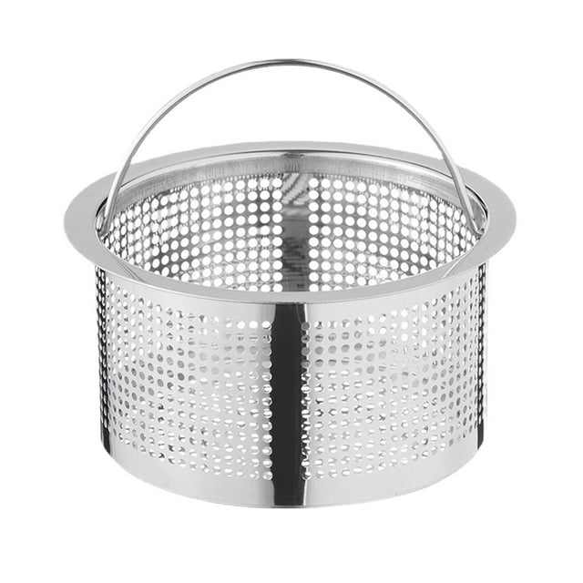 Strainer for Kitchen Mesh Stainless Steel Large Food Catcher with Fast and Full Mesh Design for Easy Debris Separation