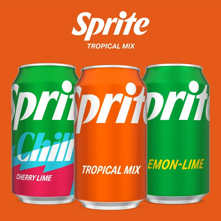 Sprite Tropical Mix Fridge Pack Cans, 12 fl oz, 12 Pack - Walmart.com