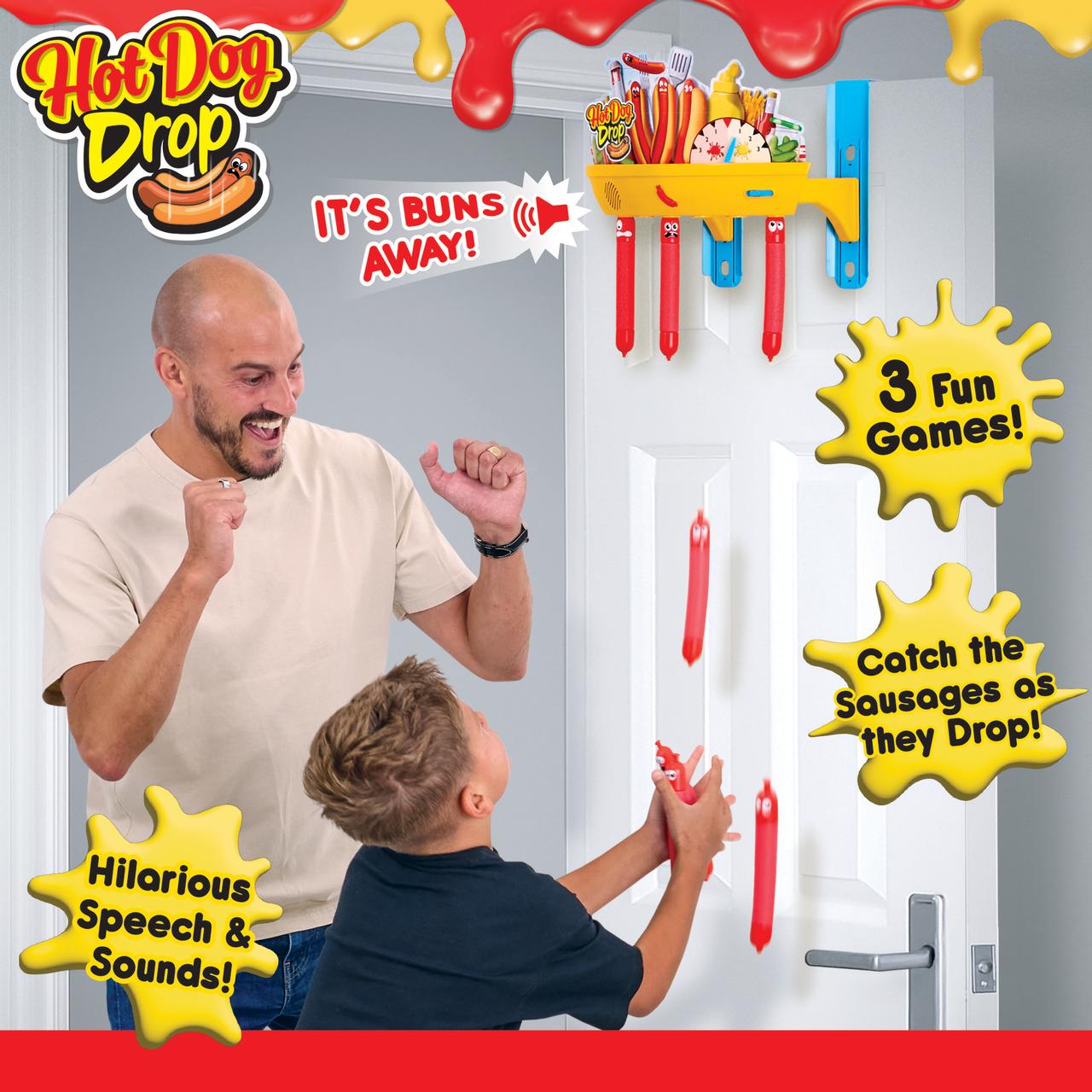 Hot Dog Drop - The Hilariously Fun Electronic Baton Drop Game for The Whole Family Ages 5+