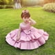 thumbnail image 5 of Vestido NSSMWTTC para bebé niña, Pascua, sin espalda, con lazo, rosa empolvado, 5 of 7