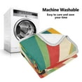 thumbnail image 5 of Yayeee Throw Blanket for Couch Soft Warm 50" x 60" Sofa Chair Bed Decoration, Colorful Cat, 5 of 7