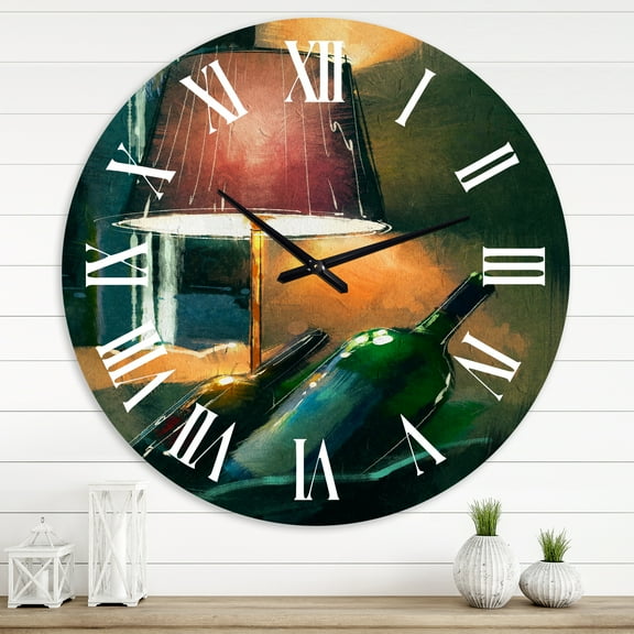 Designart 1 in Quartz Modern/Contemporary Wall Clock