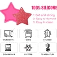 thumbnail image 4 of 4 Pieces Star Shape Resin Mould Star Silicone Keychain Moulds Pendant Resin Mould DIY Epoxy Casting Mould Necklace Jewelry Pendant Mould with 20 Pieces Key Rings for DIY Jewelry Making Craft, 4 of 7