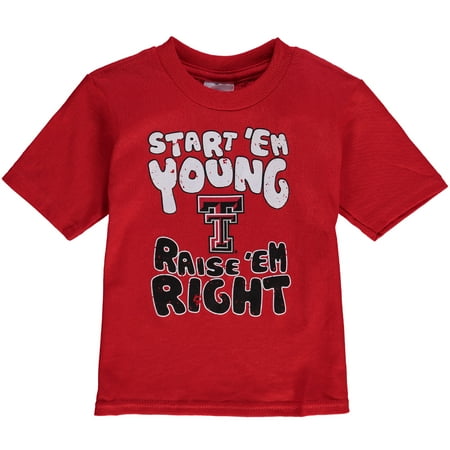 - Texas Tech Red Raiders Infant Start 'Em Young T-Shirt - Scarlet