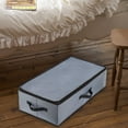 thumbnail image 4 of PENGXIANG Underbed Christmas Ornament Storage Box Zippered Closure - Stores up to 72 of The 3.9” Standard Christmas Ornaments  and  Holiday Accessories Storage Container with Dividers & H, 4 of 10