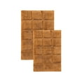 thumbnail image 2 of BNM Non-Slip Washable Bath Rug Set, 20" x 30", 24" x 36", Rust, 2 of 8