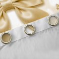 thumbnail image 4 of Erosebridal Gold Bowknot Blackout Curtains Set of 2 (52x84 Each),Sparkling Print Ballet Girls Window Curtains For Kids, 4 of 7