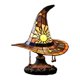 thumbnail image 2 of Lámparas de sombrero de bruja Adornos de lámpara de sombrero de bruja Iluminación mágica Enchufe USB Adornos de iluminación LED, 2 of 2