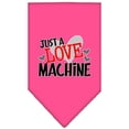 thumbnail image 3 of Pet and Dog Bandana Screen Printed, "Love Machine", 3 of 10