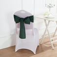 thumbnail image 3 of BalsaCircle 5 Polyester Chair Sashes Bows Ties Hunter Green, 3 of 8