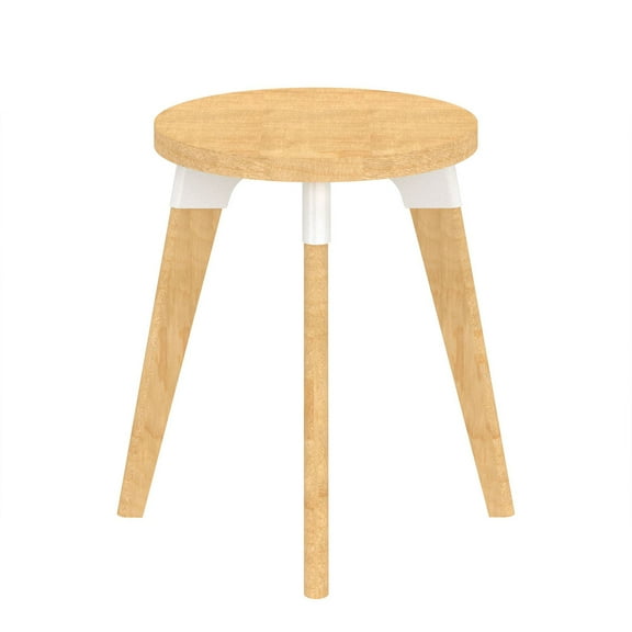 Safco Resi Small Maple Accent Coffee Side Sofa Lounge End Table, Natural