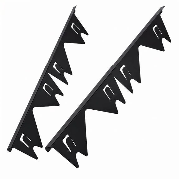 2-Piece Adjustable Stainless Steel Stove Gap Covers, 13.8" - 27.5", Prevents Food Spills, Easy to Clean.
