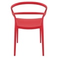 thumbnail image 5 of Compamia Mila Dining Arm Chair Red, Set of 2, 5 of 7