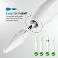 thumbnail image 6 of Pen Tips for Apple Pencil (3 Pack White), 6 of 7
