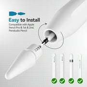 Pen Tips for Apple Pencil (3 Pack White)