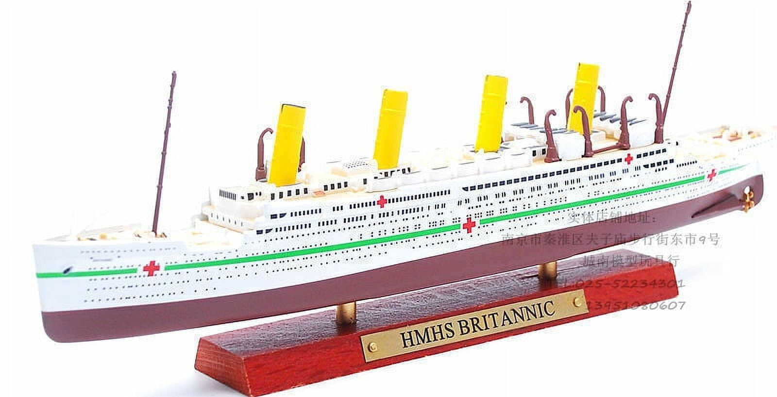 Atlas Diecast 1:1250 HMHS Britannic Cruise Ship Model Ocean Boat Toys HOT NEW