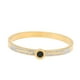 thumbnail image 5 of Brazalete de acero de titanio de 50 mm de diámetro con decoración de diamantes de imitación, pulsera elegante, joyería, 5 of 10