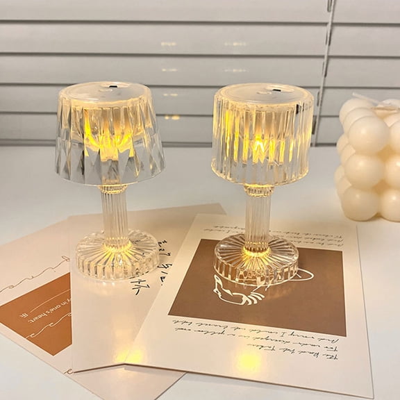 Lignoak Small Table Lamp Mini Night Light Led Light Bedroom Bedside Restaurant Decoration Night Light As Show