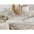 thumbnail image 3 of Saro Lifestyle Faux Fur With Brushed Metallic Foil Print Table Runner, 3 of 5