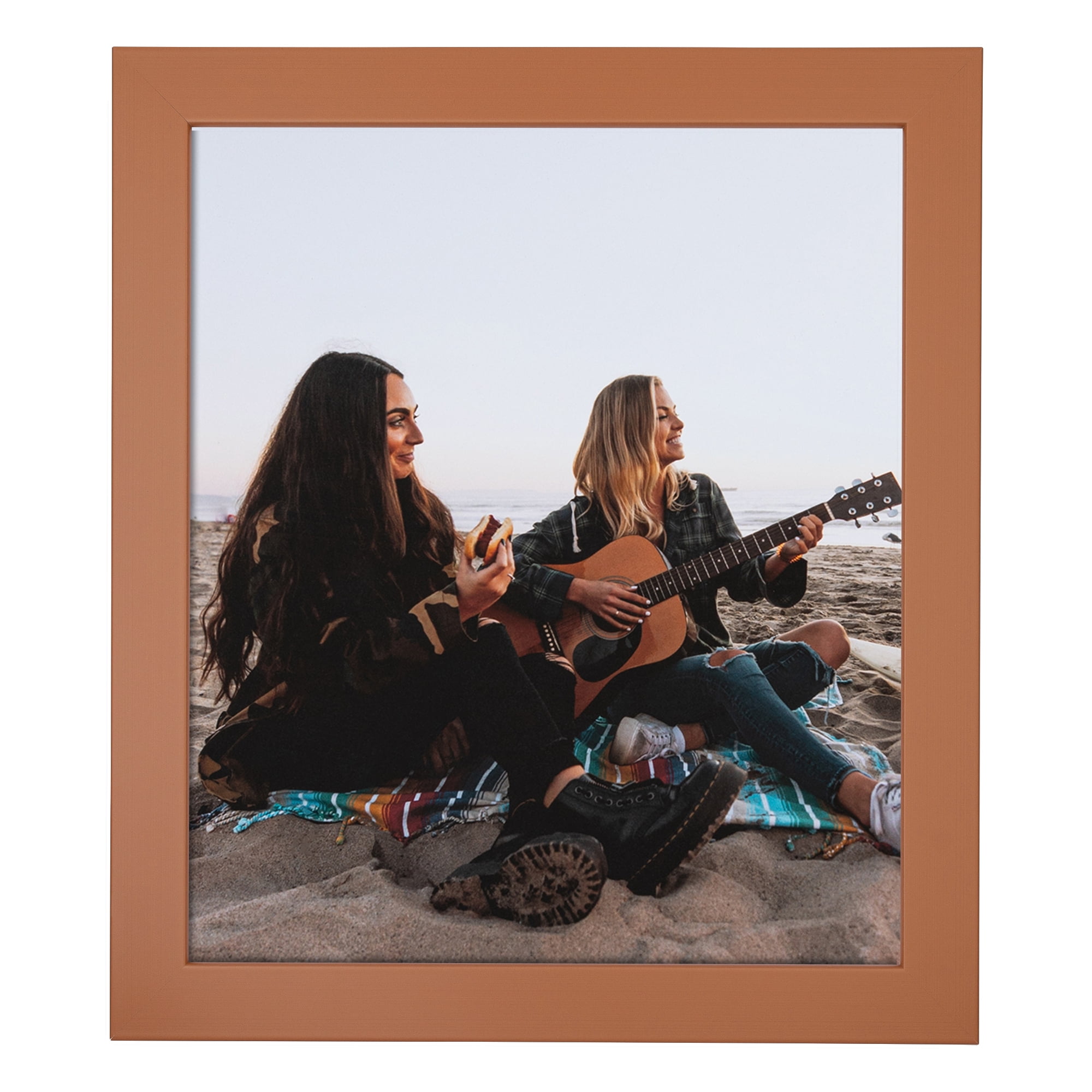 ArtToFrames 15" x 21" Burnt Umber Picture Frame, 15x21 inch Red MDF Poster Frame (WOM-5362),  Pack