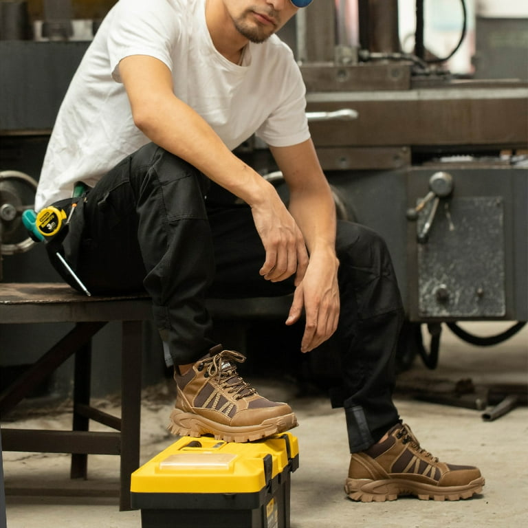 Industrial safety shoes 2025 with steel toe