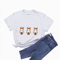 thumbnail image 4 of Godom Halloween Shirt Women Shirts Funny Halloween Ghost Graphic Short Sleeve Tee Tops, 4 of 6