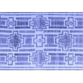 thumbnail image 1 of Ahgly Company Indoor Rectangle Abstract Blue Modern Area Rugs, 6' x 9', 1 of 4