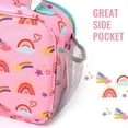 thumbnail image 3 of Lonchera aislante para niños Lunch Box Genteen con estampado de arcoíris, 3 of 7