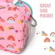 thumbnail image 3 of Lonchera aislante para niños Lunch Box Genteen con estampado de arcoíris, 3 of 7