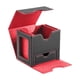 thumbnail image 1 of Caja para baraja de cartas coleccionables, soporte para cartas de colección TCG rojo, 1 of 9
