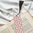 thumbnail image 6 of Kdxio Floral Strawberr Print Metal Tassel Bookmarks,Perfect Gift for Art Lovers and Bookworms Metal Bookmarks for Women, 6 of 8