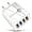 White, variant on Hyper Charge Pro Charger, 4-Port Wall Charge for Travel & Home for All Smartphones