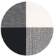 thumbnail image 3 of Decoración Blanco y Negro Búfalo Checkers Plaids Lino Throw Pillow Cover Cojín Xemadio SNFLD104, 3 of 7