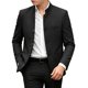 thumbnail image 1 of Odeerbi Chaqueta Blazer de Manga Larga Mandarin Collar Uniforme de La Escuela Chaqueta de Traje Formal, 1 of 8