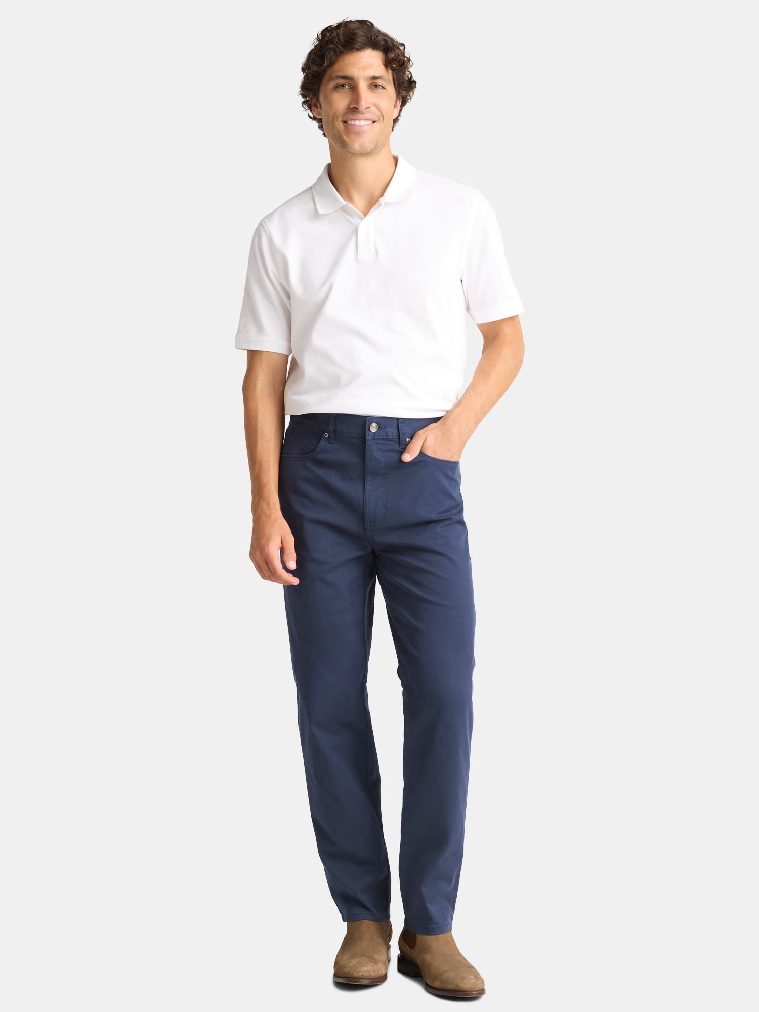 George Men's and Big Men's Premium 5 Pocket Pants, Sizes 29-44