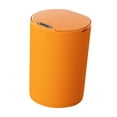 thumbnail image 2 of Automatic Trash Can Garbage Can Versatile Waste Can Space Saving Wastebasket Smart Trash Can for Bedroom Kitchen Orange 14L, 2 of 8