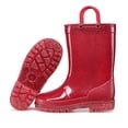 thumbnail image 6 of BOCCA Kids Red Glitter Waterproof Rain Boot For Girls Size 13, 6 of 6