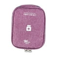 thumbnail image 4 of Bolsa de almacenamiento de medicamentos Yinane Botiquín de Primeros Auxilios Emergencia Morado, 4 of 8