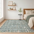 thumbnail image 6 of Addison Rugs Chantille Indoor/Outdoor Transitional Geometric Teal Machine Washable Rectangle Rug, 5' x 7'6", 6 of 8