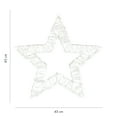 thumbnail image 2 of Holiday Time Etoile en Fer avec 400 Micropoints DEL Blanc Chaud, 2 of 4